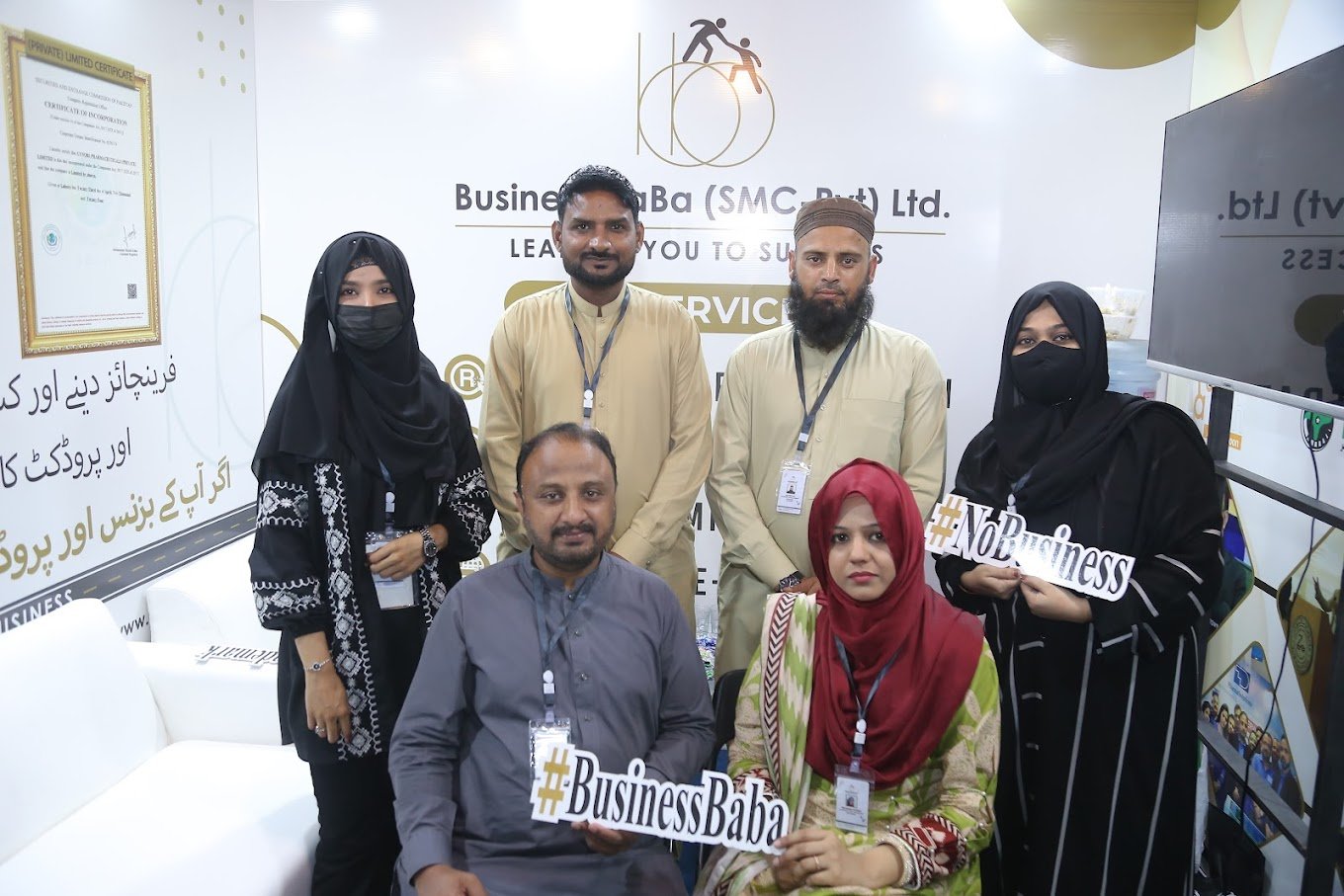 Team Business Baba at ChaiCon Event