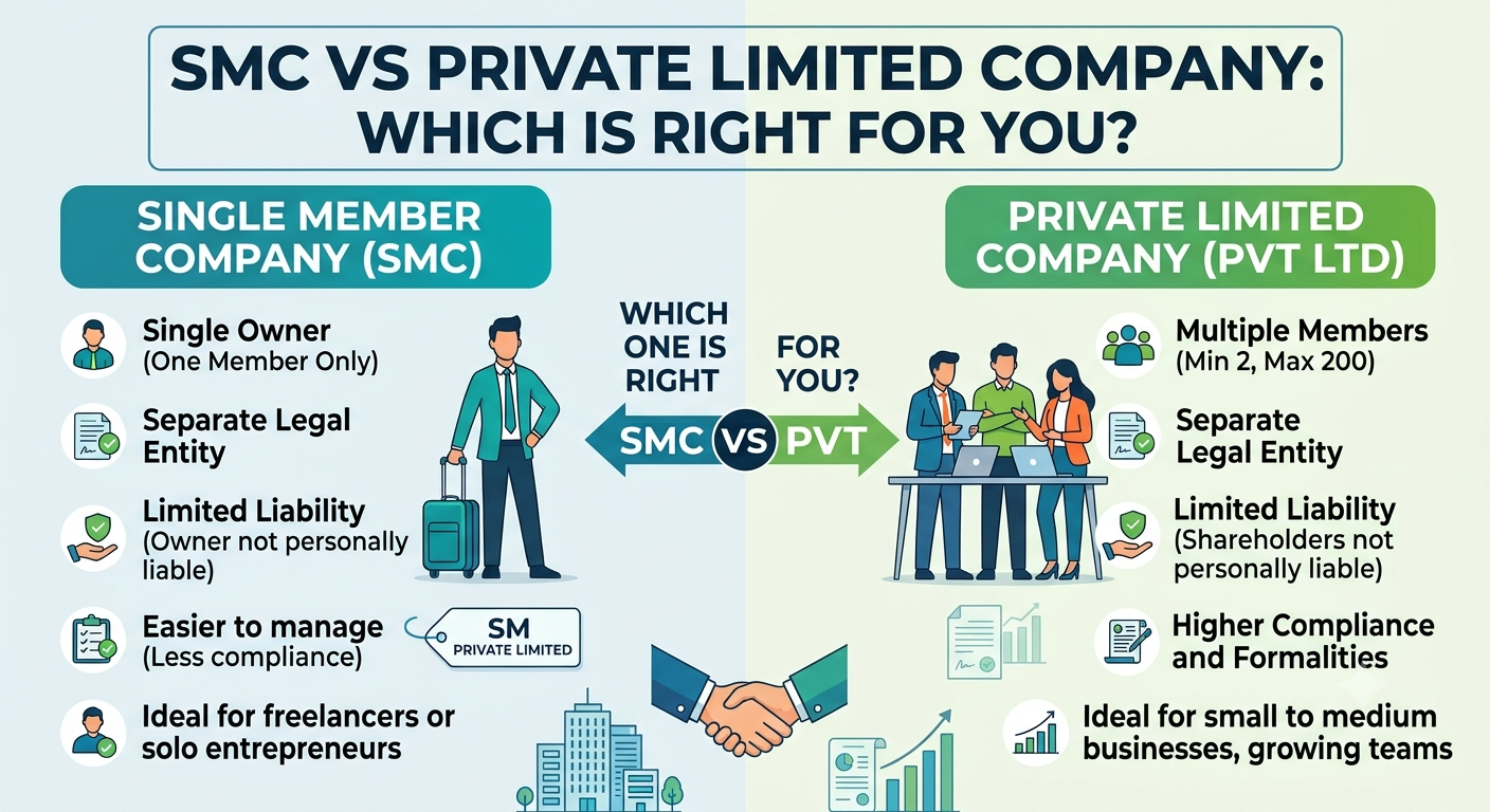 SMC pvt.ltd company vs pvt.ltd company