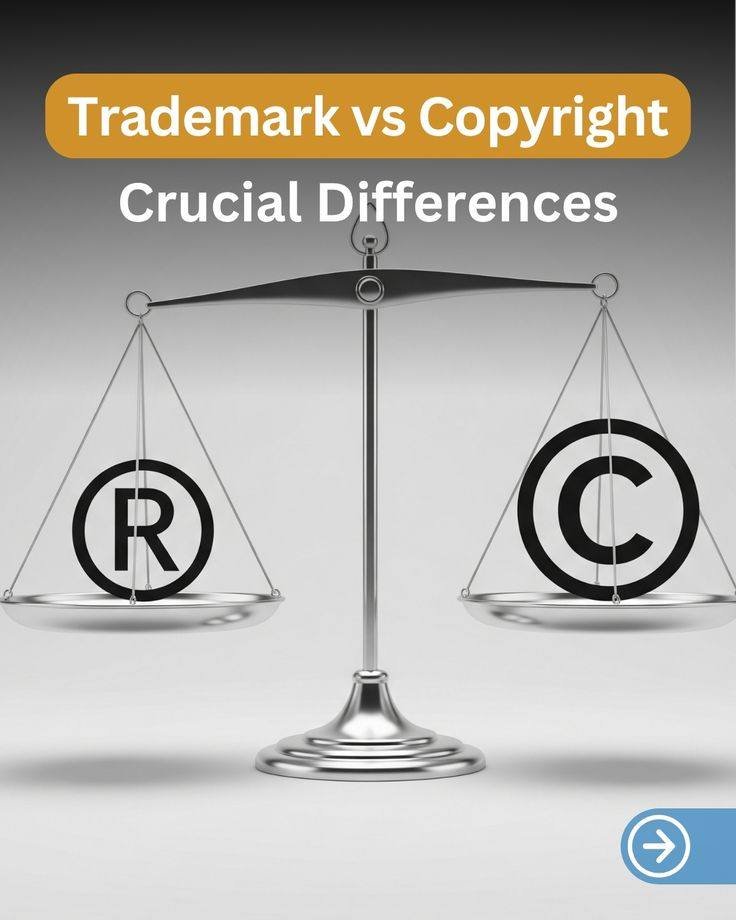 Trademark vs Copyright